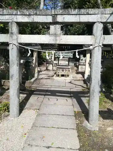 三輪坐恵比須神社の鳥居