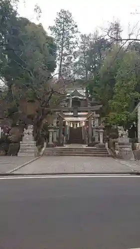 菊名神社の鳥居