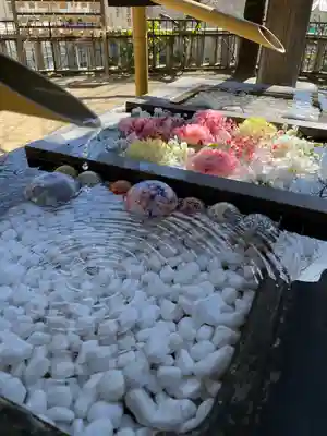 根岸八幡神社の手水舎