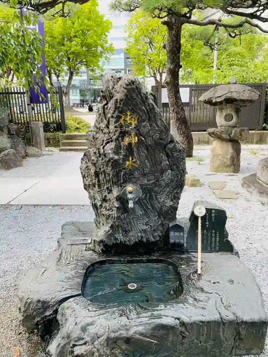 警固神社の手水舎