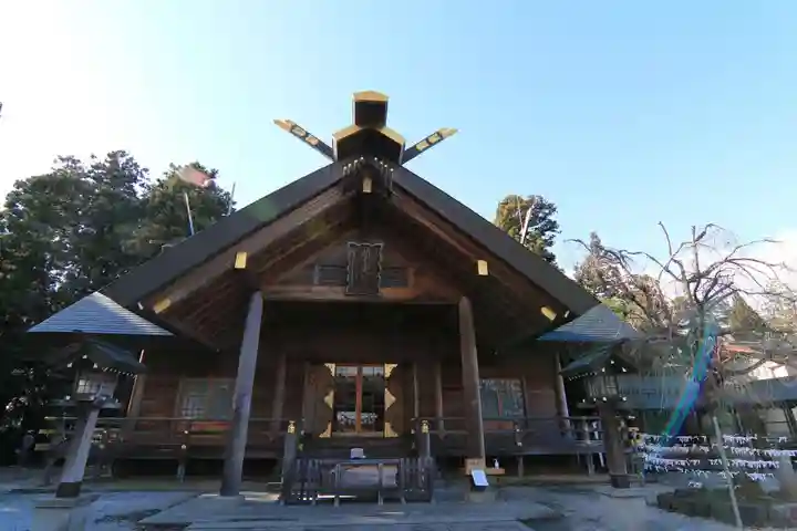 開成山大神宮の本殿・本堂