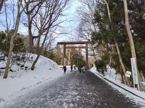 北海道神宮の鳥居