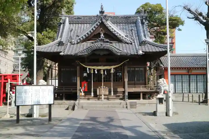 長濱神社の本殿・本堂