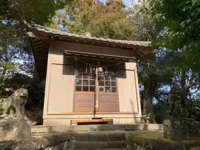 鹿原神社の本殿・本堂