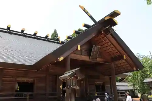 開成山大神宮の本殿