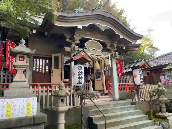 石川町諏訪神社の本殿・本堂