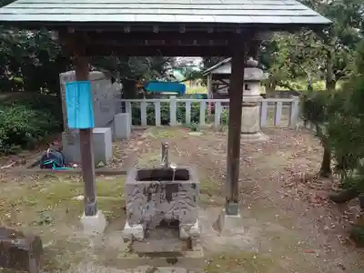 香取神社（関宿香取神社）の手水舎