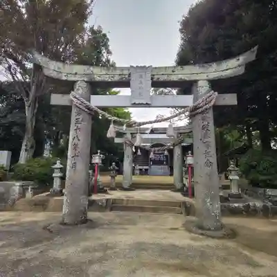 千々石温泉神社の鳥居
