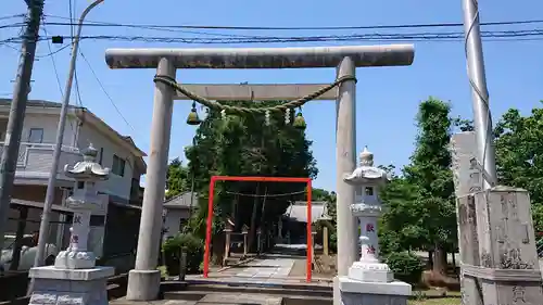 赤城久伊豆神社の鳥居