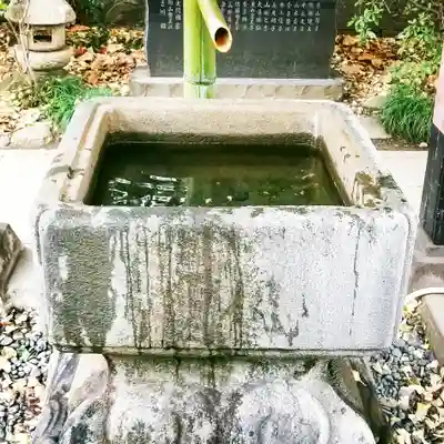 芝東照宮の手水舎