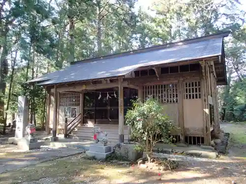 多気坂本神社の本殿・本堂