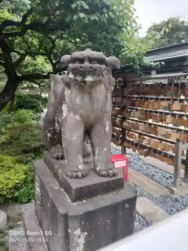 布多天神社の狛犬