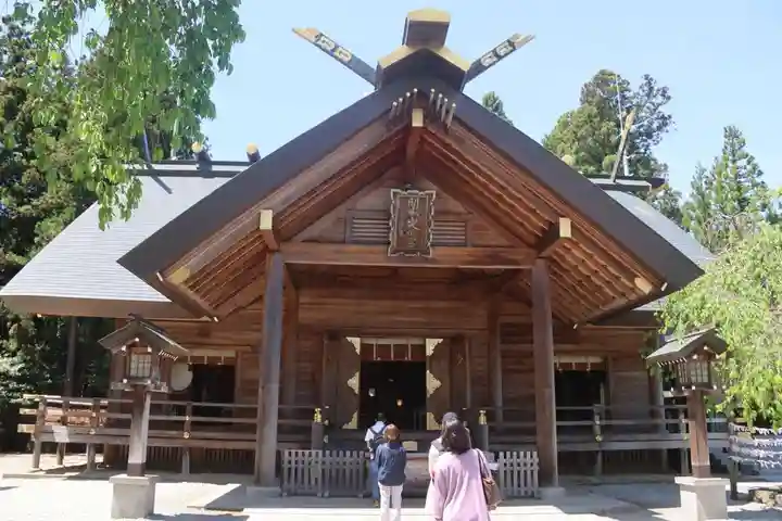 開成山大神宮の本殿・本堂