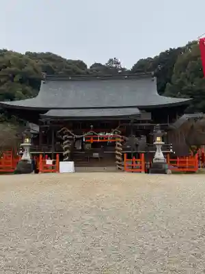 龍田大社の本殿・本堂