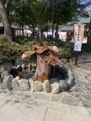 櫻木神社の手水舎