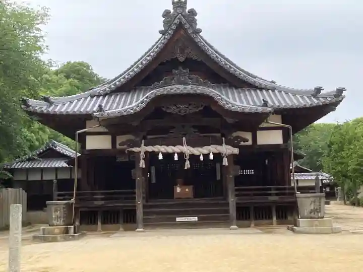 勝岡八幡神社の本殿・本堂
