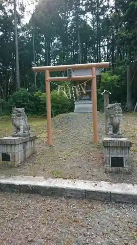 穐葉神社の鳥居