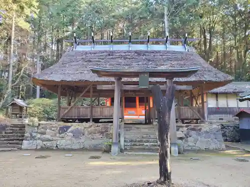 上鴨川住吉神社の鳥居