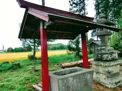 星宮神社(花岡上)の手水舎