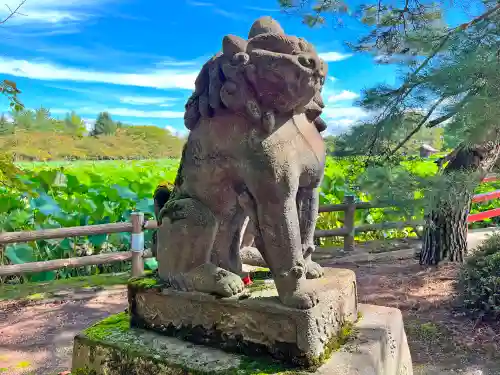 猿賀神社の狛犬