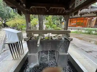 鳩森八幡神社の手水舎