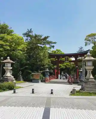 氣比神宮の鳥居