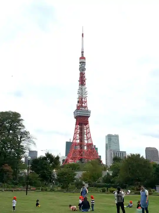 芝東照宮の周辺