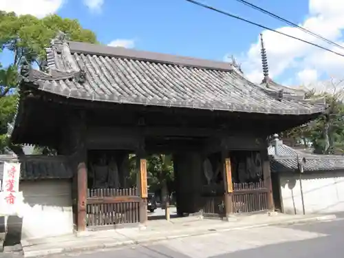 斑鳩寺の山門・神門