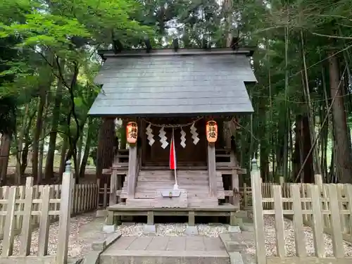 花巻温泉稲荷神社の本殿