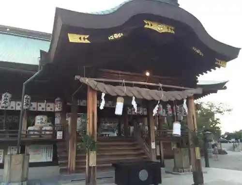 石清尾八幡宮の本殿・本堂