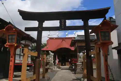 大鏑神社の鳥居