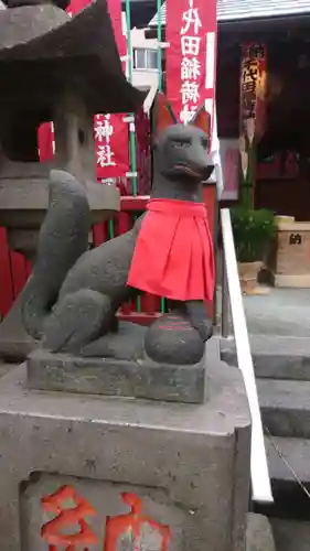 千代田稲荷神社の狛犬