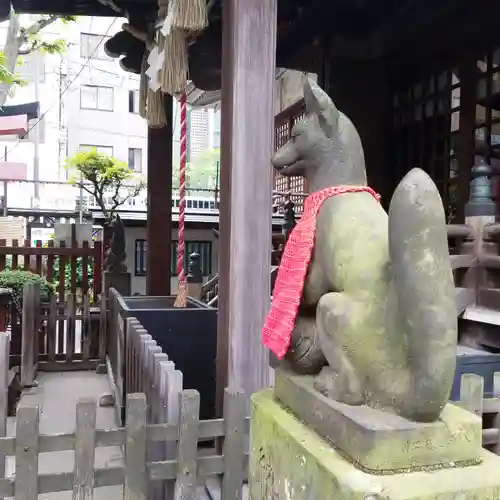 柳森神社の狛犬