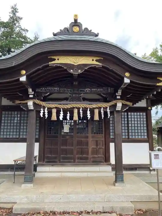 諏訪神社の本殿・本堂