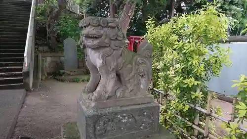 岩槻愛宕神社の狛犬