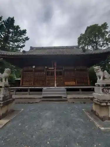 八幡社の本殿・本堂