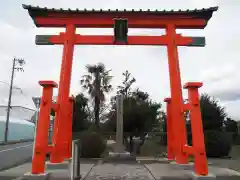 冨士浅間宮の鳥居