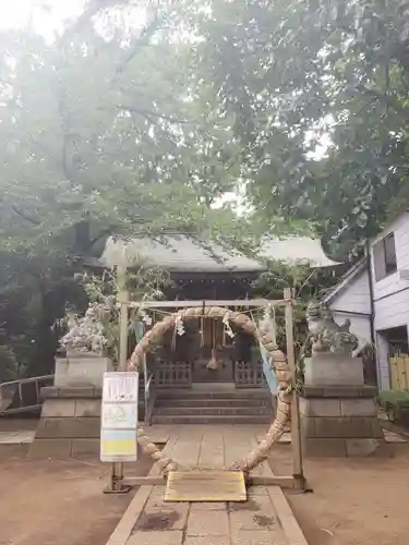 神明氷川神社の本殿・本堂