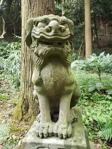 上堂神社の狛犬