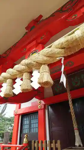 森浅間神社の本殿・本堂