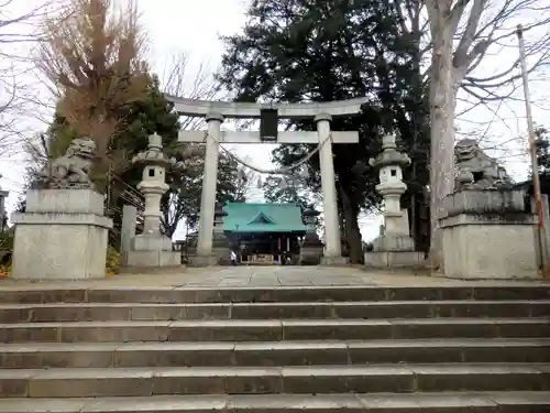 (下館)羽黒神社の鳥居