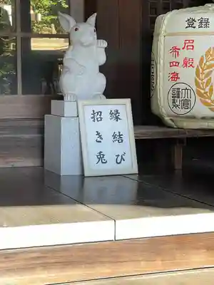 岡崎神社の狛犬