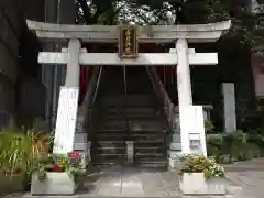 三田春日神社の鳥居