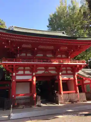 井草八幡宮の山門・神門