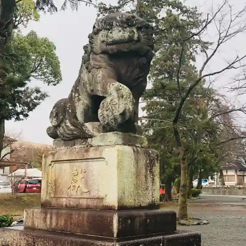 富士山本宮浅間大社の狛犬