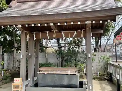 検見川神社の手水舎