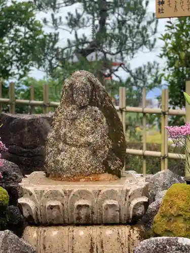 地主神社の地蔵