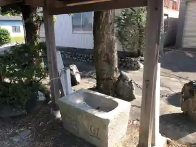 天香山神社の手水舎