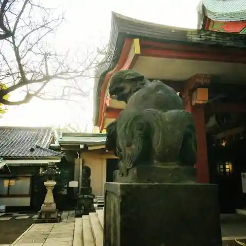 品川神社の狛犬