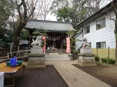神明氷川神社の本殿・本堂